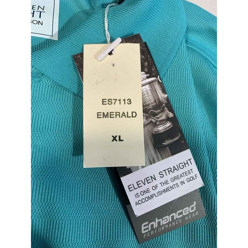 Golf Enhanced Performance UV Protection Button Polo Byron Nelson 11 Straight XL - Picture 5 of 16